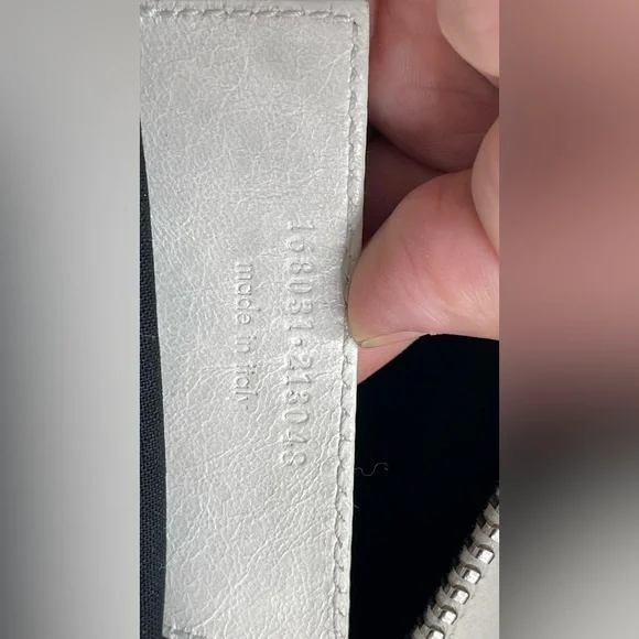 Balenciaga White Quilted Satchel with Pouch